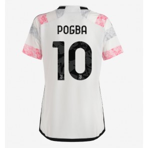 Maillot de foot Juventus Paul Pogba #10 Extérieur Femmes 2023-24 Manches Courte